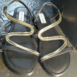 Steve Madden sandals.